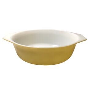 Vintage Pyrex Yellow Oval Casserole Bowl 1 1/1qt Preowned